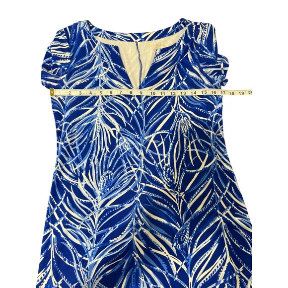 Lilly Pulitzer Blue and White Mini Dress size small - Picture 5 of 8